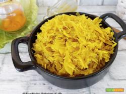 Crauto bianco alla curcuma