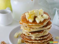 Pancake o Frittelle semplici di mela  