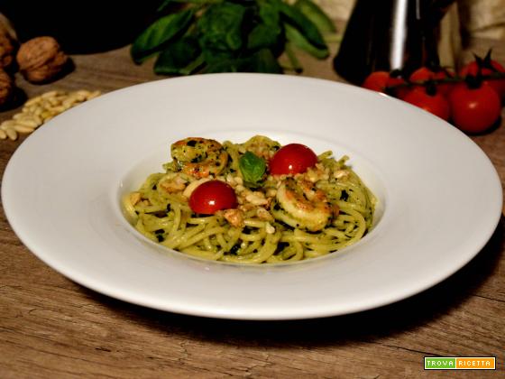 Spaghetti alle Cinque Terre: un primo delicato e saporito. Pronto in 40 minuti