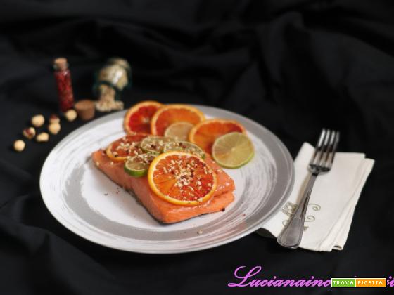 Filetto di salmone all’arancia