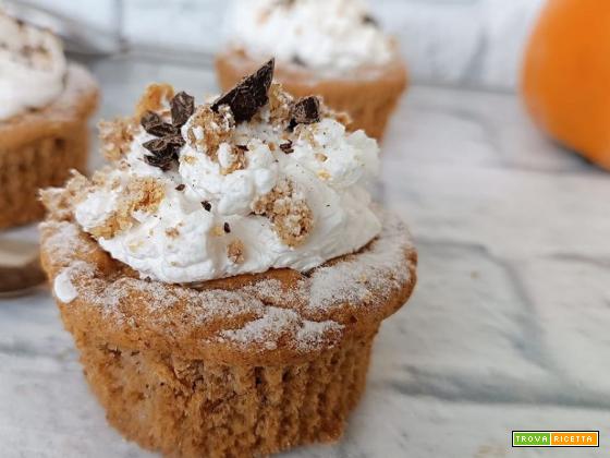 Muffin cupcake ai cachi vaniglia