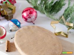 Pasta frolla speziata per biscotti di Natale