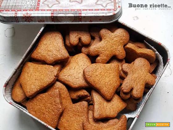 Gingerbread: biscotti di pan di zenzero