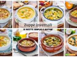 Zuppe invernali: 10 ricette semplici e gustose