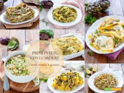 Primi piatti con i carciofi