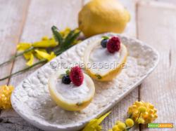 Limoni dolci ripieni, un dessert per la Festa della Donna