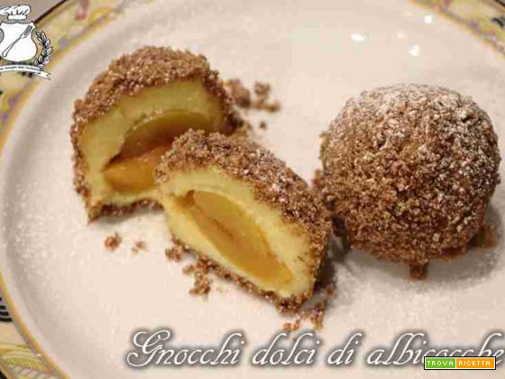 Gnocchi dolci di albiccocca (MarillenKnödel)