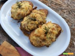 Patate ripiene gratinate