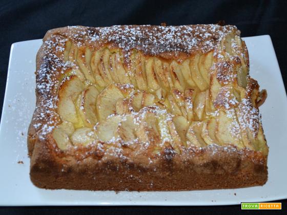Ricetta – Torta di mele con crema pasticcera