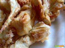 Cuori di carciofi surgelati fritti