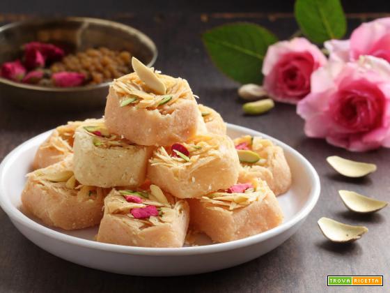 Ricetta Rose Soan Papdi: un dolce indiano colorato e gustoso