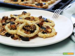 Totani e melanzane gratinati al forno