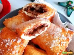 Frittelle allo yogurt e nutella, con e senza Bimby