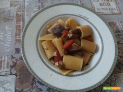 Paccheri risottati ai funghi misti e pomodorini