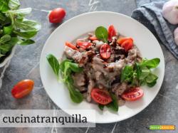 Straccetti di manzo al vino bianco e limone