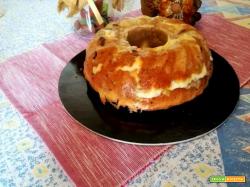 Ciambella salata integrale Bimby, con salsiccia e formaggio