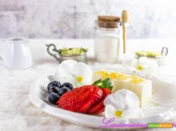 Panna cotta ai fiori di sambuco