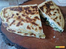 Crescione verde al gorgonzola