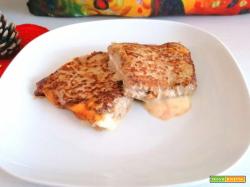 Toast di carne prosciutto e formaggio