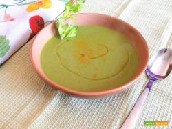 Vellutata detox di zucchine e curcuma Bimby: sana, light e dietetica