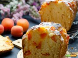 Plumcake soffice con albicocche e yogurt