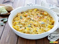 Verza e patate al forno