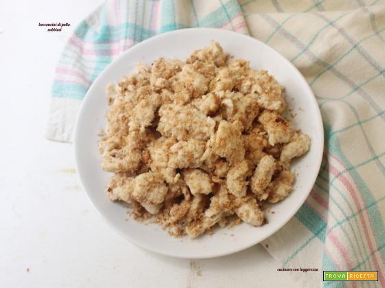 Bocconcini di pollo sabbiosi