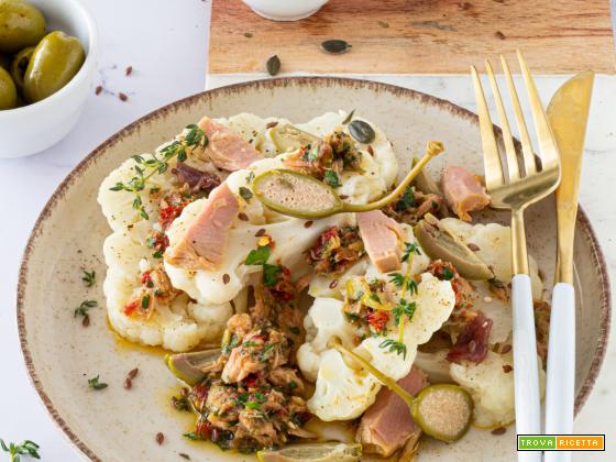INSALATA DI CAVOLFIORI AL TONNO