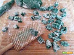 Gnocchi con la spirulina senza glutine
