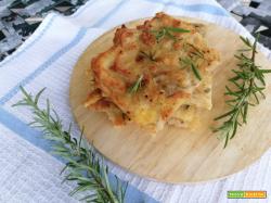 Schiacciata di patate al forno senza glutine