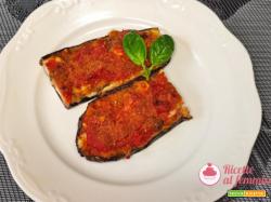 Melanzane ripiene di uova e formaggio