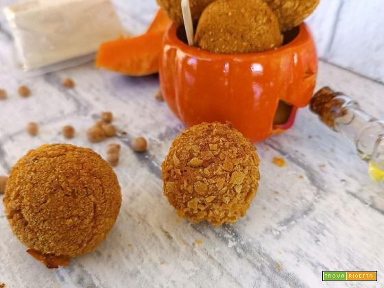 Polpette di zucca ceci e tofu