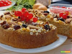 Torta di Mele Dietetica Avena e Noci