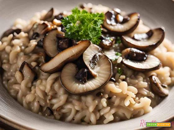 Risotto ai funghi shiitake