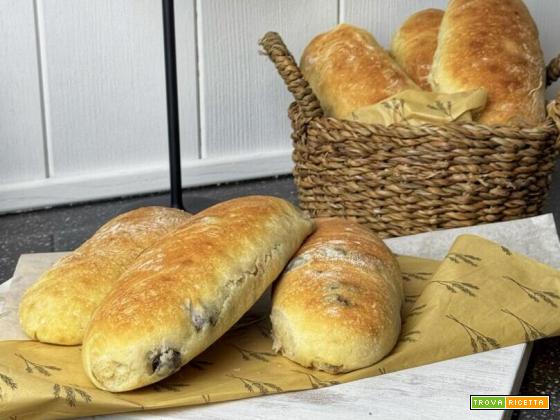 Pane alle olive fatto in casa