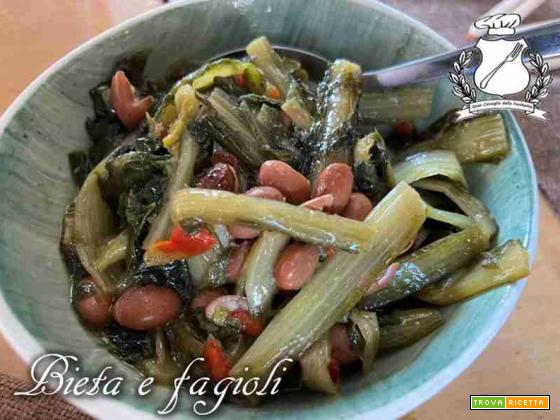 Bieta e fagioli
