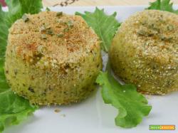 Timballo di zucchine e patate monoporzione