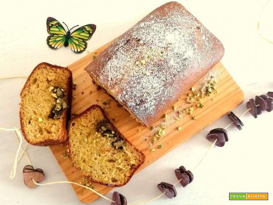 Plumcake soffice pistacchio e yogurt, con e senza Bimby