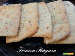 Crackers dolci all’anice