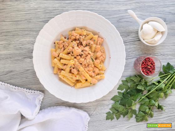 Pasta salmone e Philadelphia