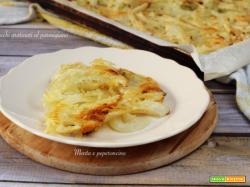 Finocchi gratinati al parmigiano