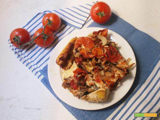 Cappone al forno