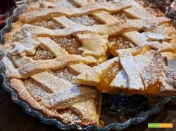 CROSTATA ALLO YOGURT CON MARMELLATA DI MANDARINI