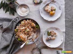 Crumble salato con verdure d’inverno