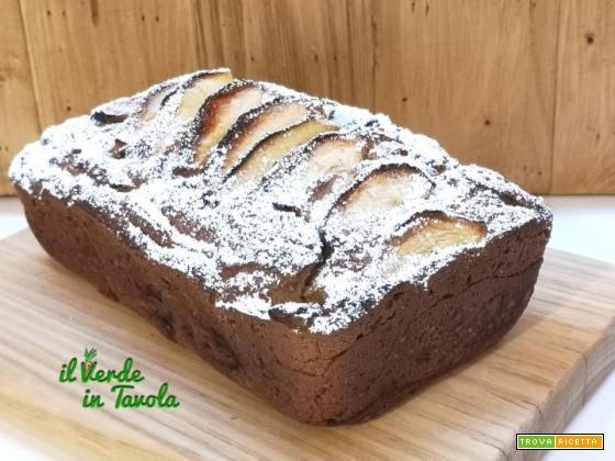 Plumcake light all’acqua con mele