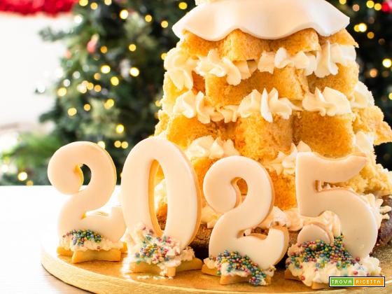 Pandoro con crema al mascarpone