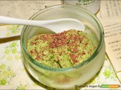 Gelato al matcha con yogurt fatto in casa