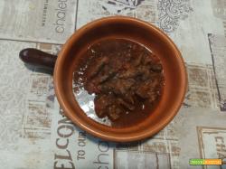 Straccetti di carne di cavallo in umido