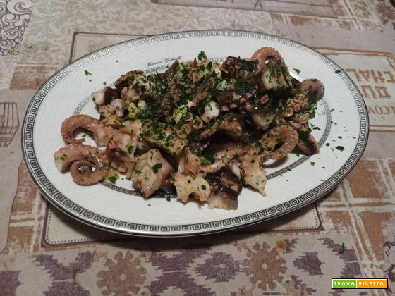 Insalata di polpo semplicissima