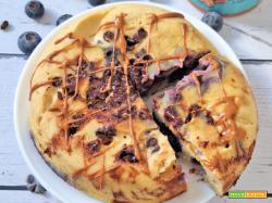 Tortino Proteico Avena Mirtilli e Cioccolato